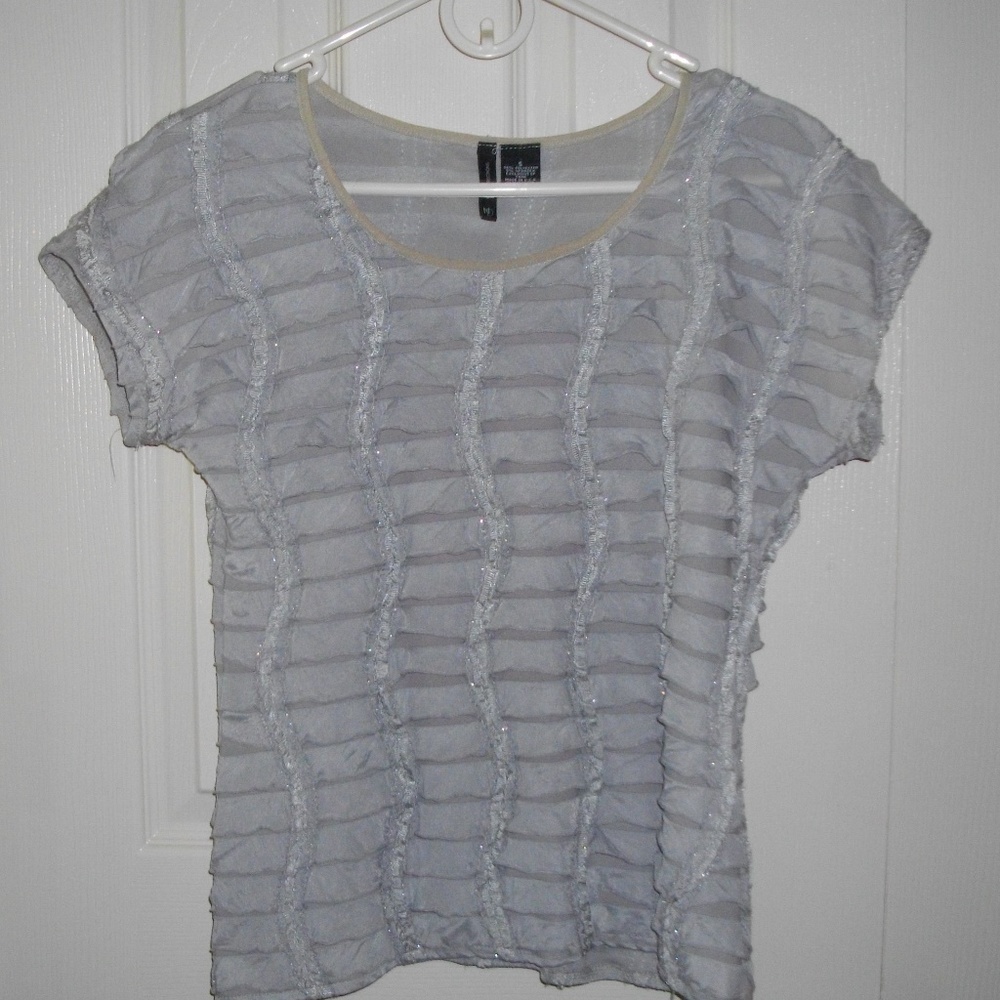 Gray Blouse